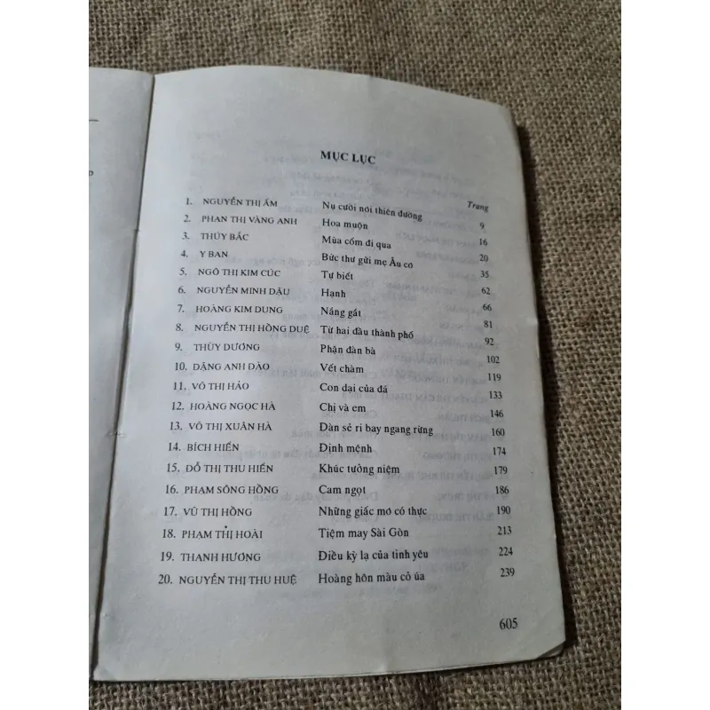 Truyện ngắn các tác giả nữ Việt Nam 1945-1985 744931