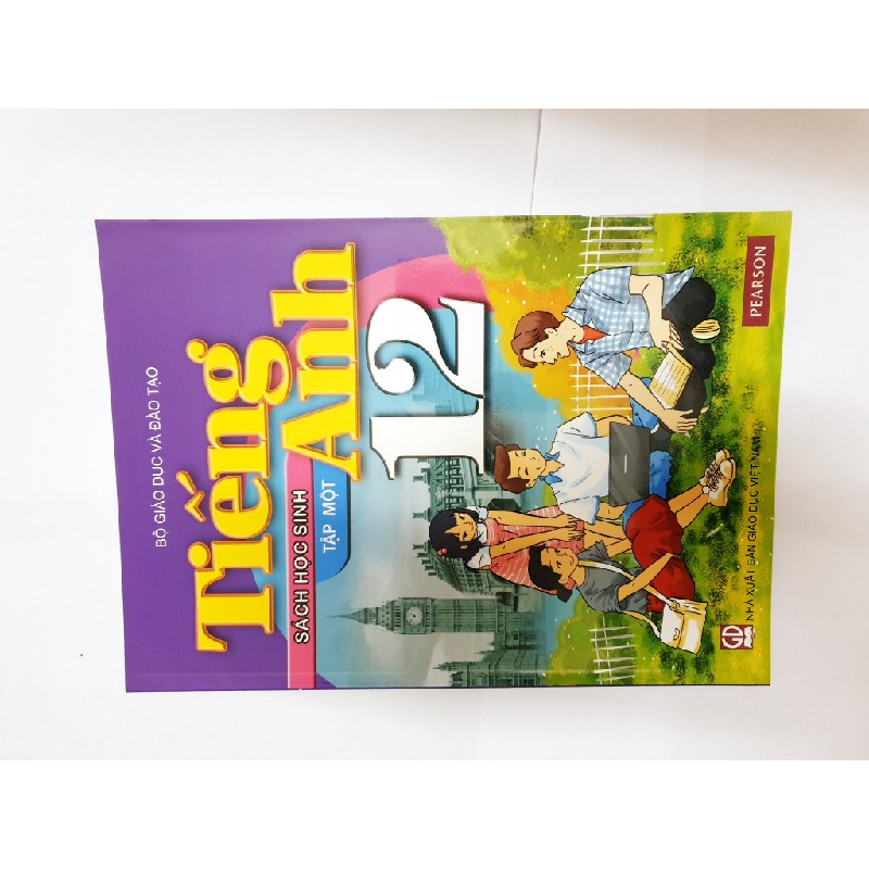 4 QUYỂN TIẾNG ANH LỚP 12 (2SBT+2SHS) MỚI TINH 71357