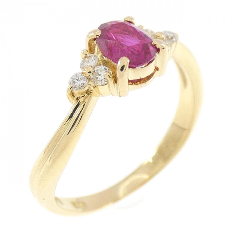 Nhẫn ruby K18YG 0.423CT 668924