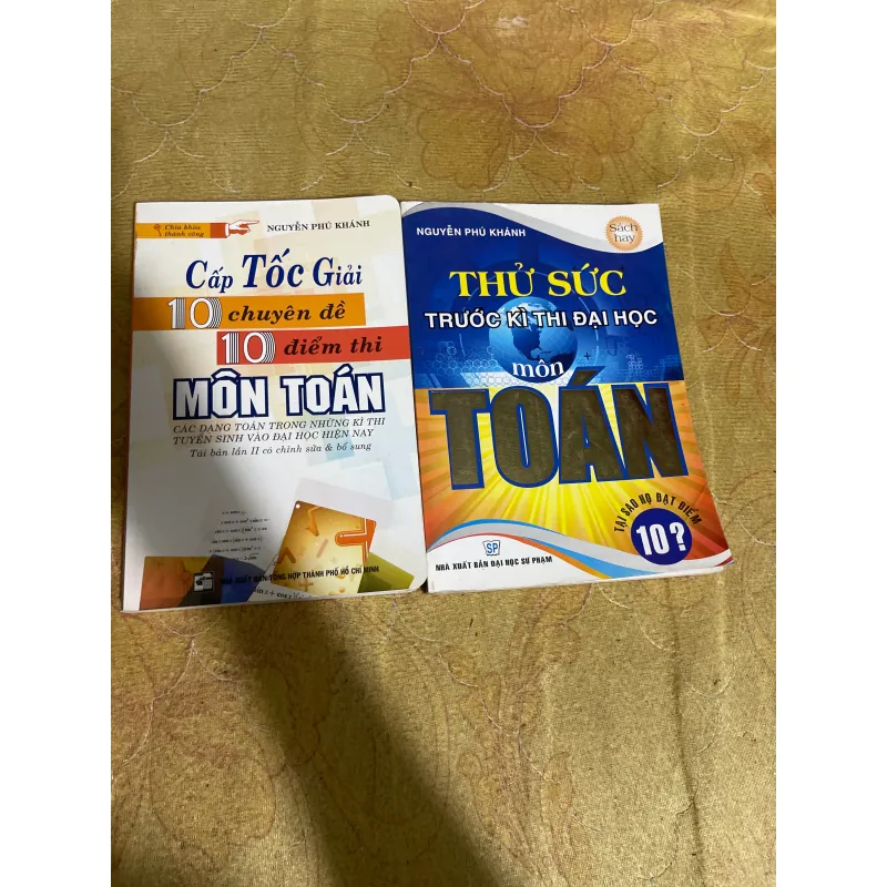 CẤP TỐC GIẢI 10 CHUYÊN ĐỀ 10 ĐIỂM THI & THỬ SỨC TRƯỚC KÌ THI ĐẠI HỌC MÔN TOÁN- N.P. KHÁNH 731400