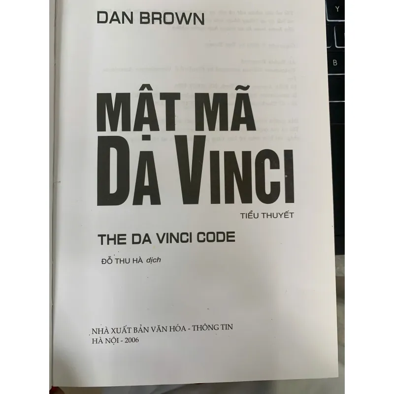 MẬT MÃ DA VINCI (BÌA CỨNG) - DAN BROWN 1026687
