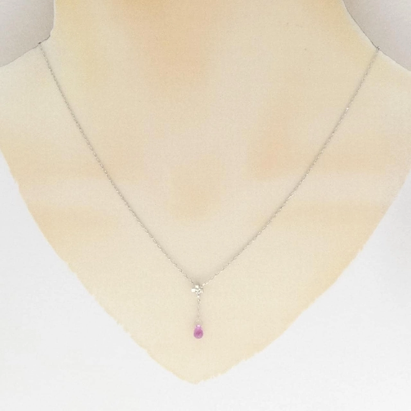 K18WG Nhẫn Đính Hôn Sapphire 0.55CT - Hàng hiệu Chính hãng 858722