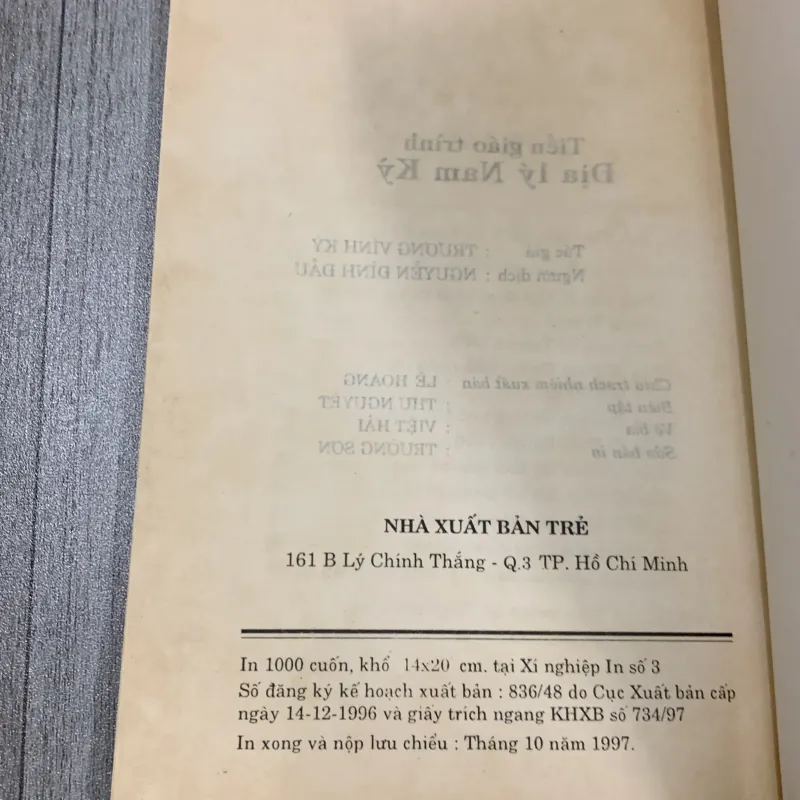 Tiểu giáo trình địa lý nam kỳ. 7b3 783516