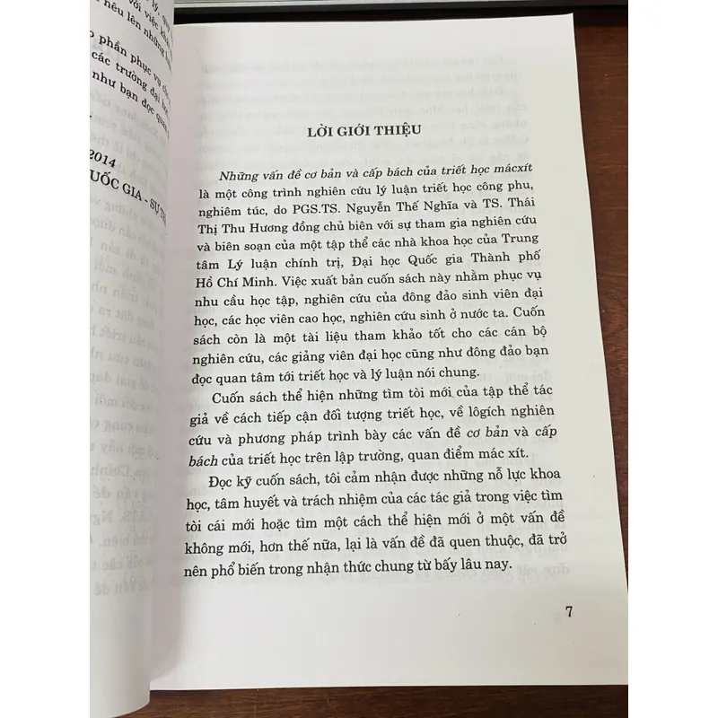 NHỮNG VẤN ĐỀ CƠ BẢN VÀ CẤP BÁCH CỦA TRIẾT HỌC MÁC XÍT  602978