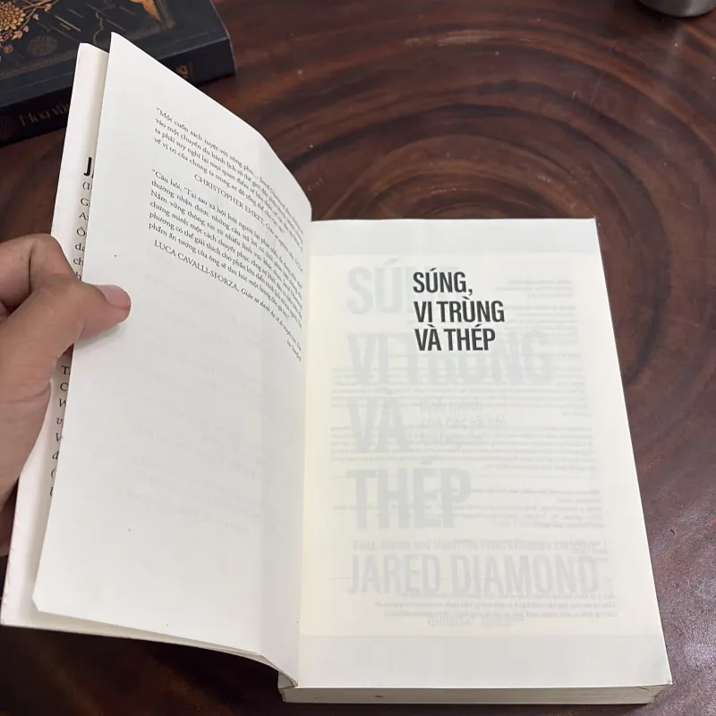 II Tác Phẩm Đoạt Giải Thưởng Pulitzer: Súng Vi Trùng Và Thép - JARED DIAMOND - 2022 976225
