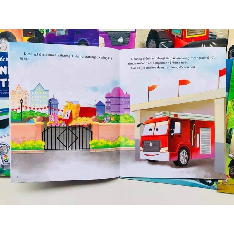 Những chiếc xe hiệp sĩ (combo 8 cuốn) 533524