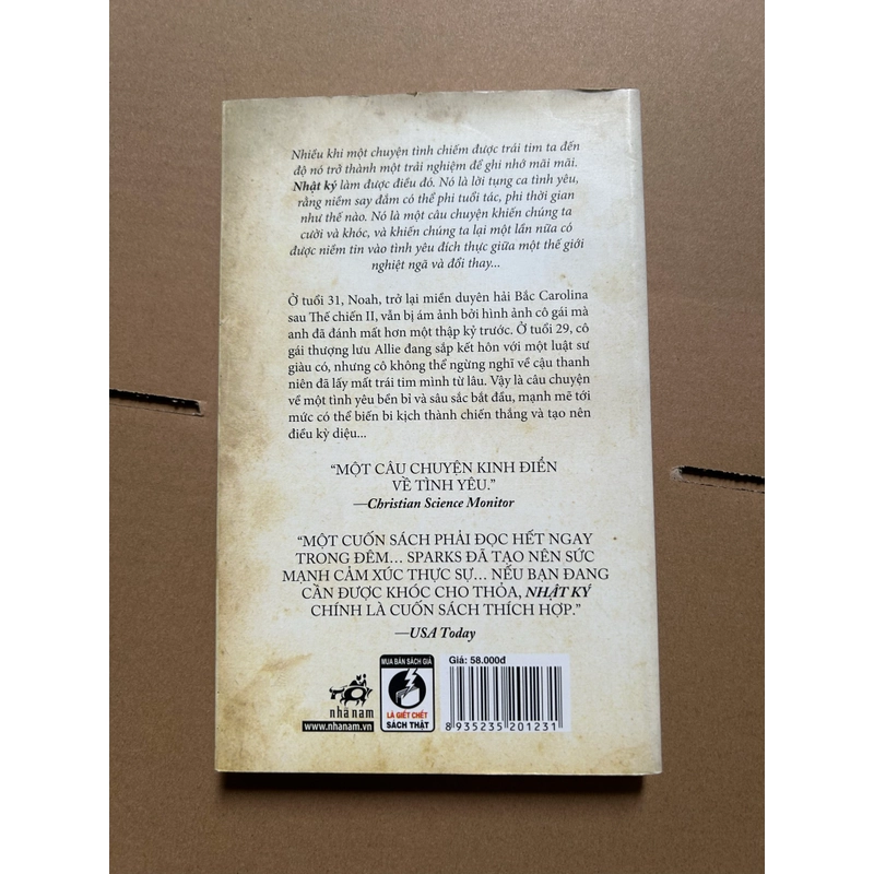 Nicolas Sparks Nhật Ký 542487