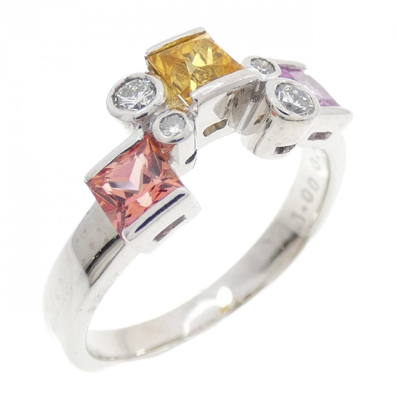 Nhẫn Sapphire K18WG 1.00CT 670650