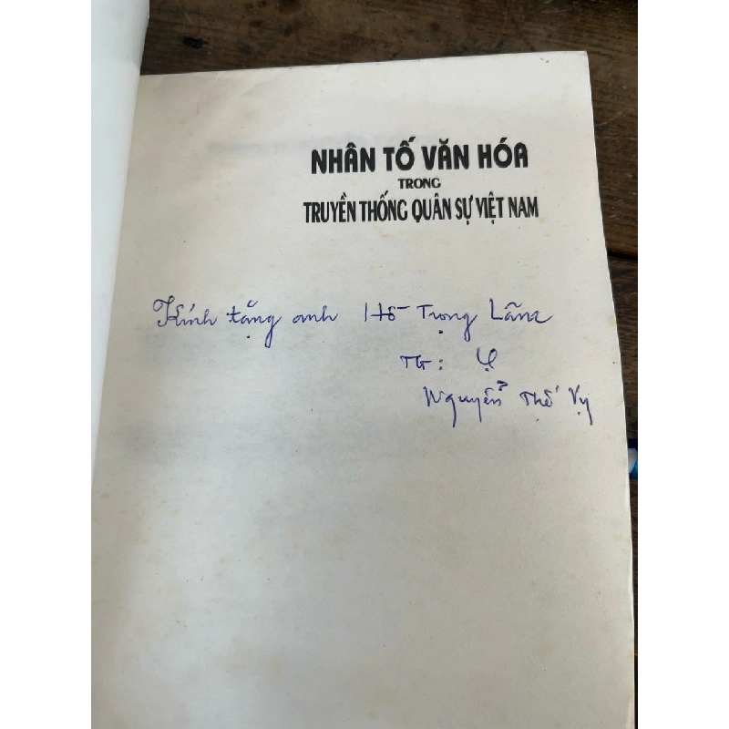 Nhân tố văn hóa trong truyền thống quân sự Việt Nam - Thượng tá Nguyễn Thế Vỵ 379012