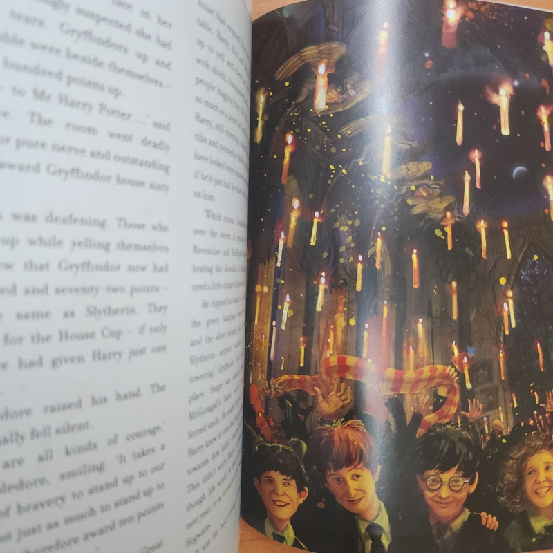 Sách Harry Potter and the Philosopher's Stone mới 90% 524653