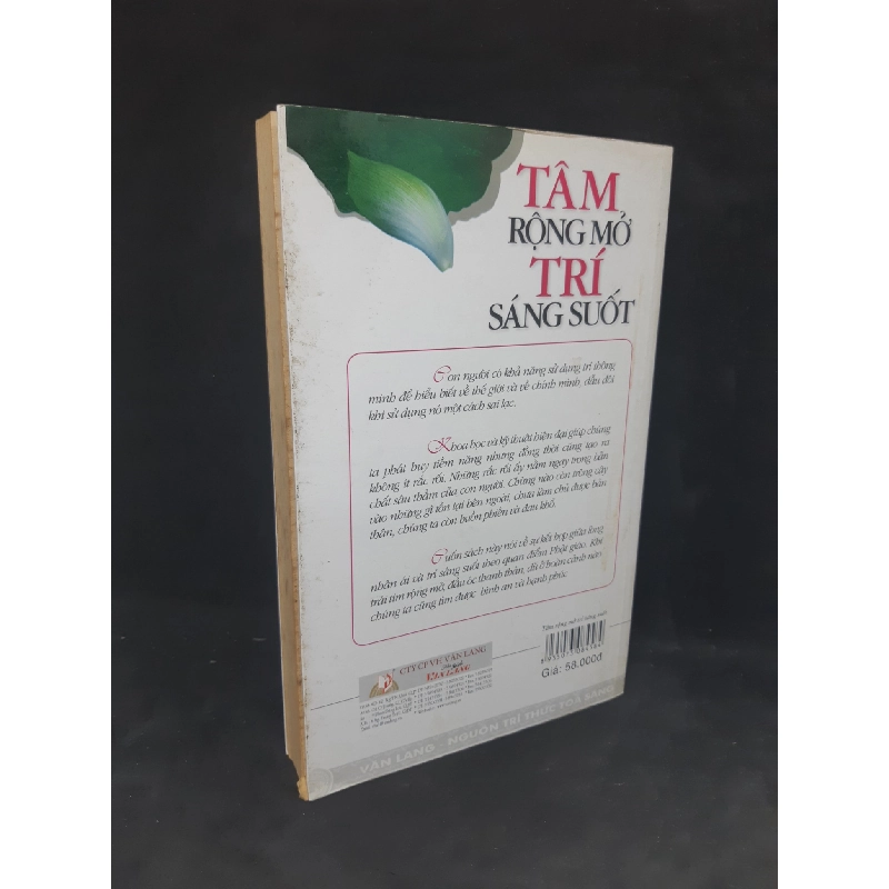 Tâm rộng mở trí sáng suốt mới 80% HCM1412 910682