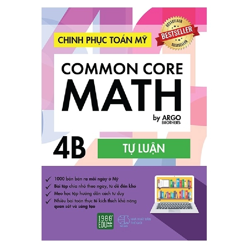 Chinh Phục Toán Mỹ - Common Core Math (Tập 4B) (2018) - Argo Brothers 743916
