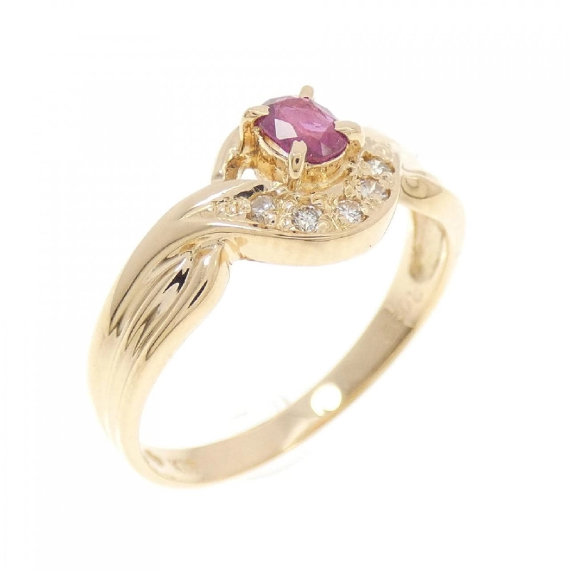 Nhẫn Ruby K18YG 0.22CT - Hàng hiệu Chính hãng 851726