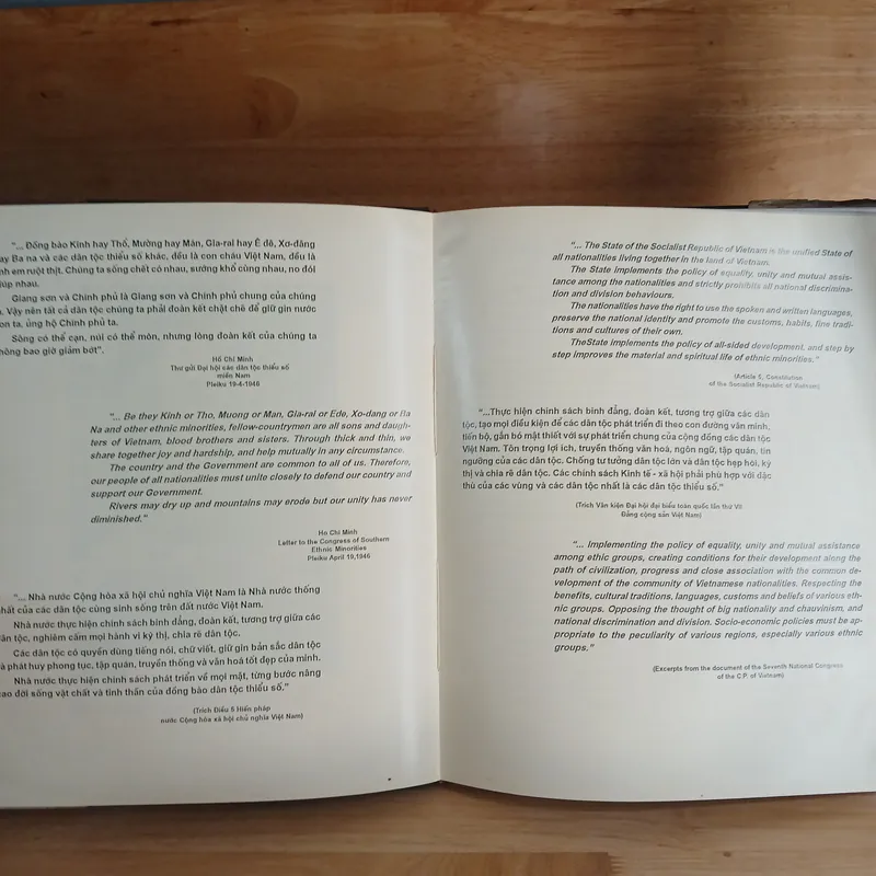 Việt Nam Hình Ảnh Cộng Đồng 54 Dân Tộc (Xb 1996) 728113