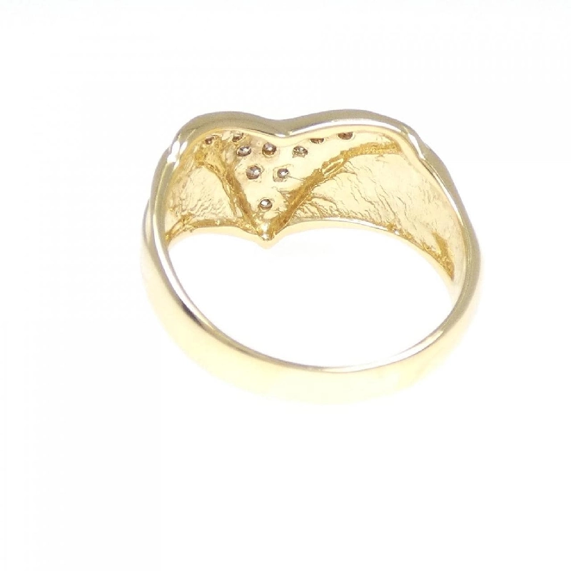 Nhẫn kim cương K18YG 0.12CT - Hàng hiệu Chính hãng 855345