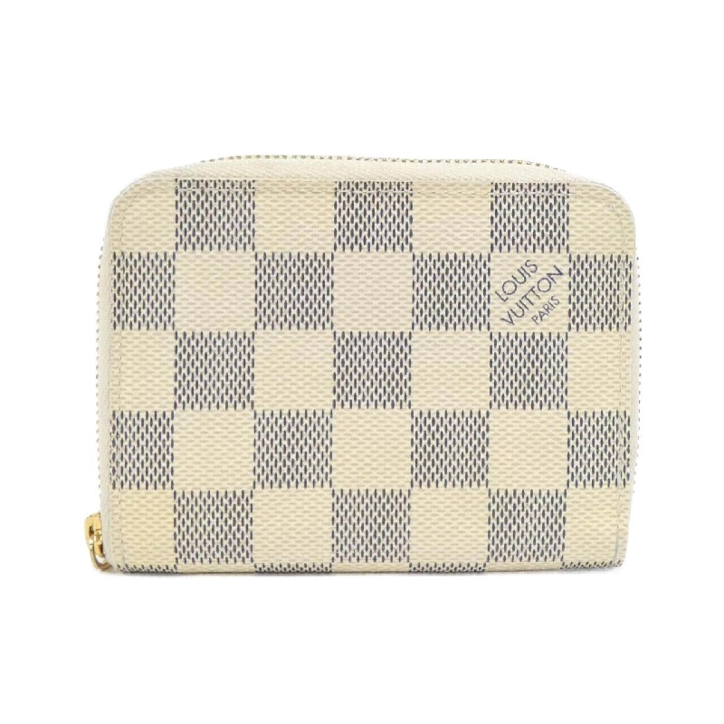 Ví tiền xu Louis Vuitton Damier Azur Zippy N63069 622074