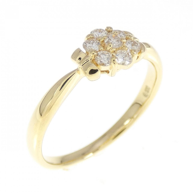 Nhẫn kim cương K18YG 0.20CT 672062