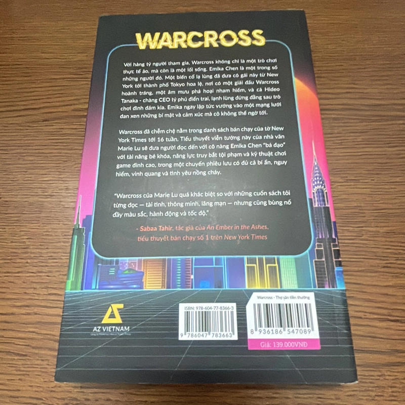 Thợ săn tiền thưởng Warcross Marie Lu 357976