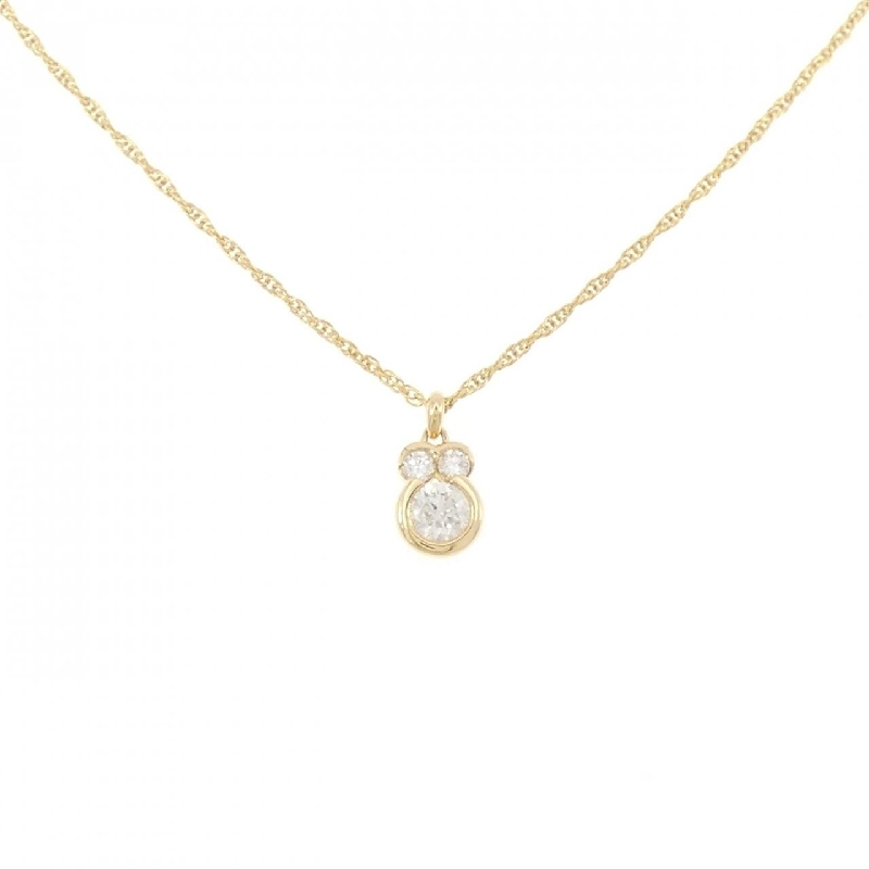 Dây chuyền kim cương K18YG 0.40CT - Hàng hiệu Chính hãng 861847