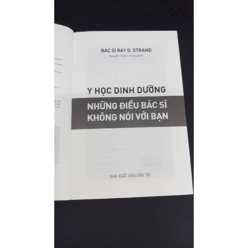 Y học dinh dưỡng những điều bác sĩ không nói với bạn mới 80% ố bẩn 2020 HCM0412 Bác Sĩ Ray D.Strand KHOA HỌC 918735