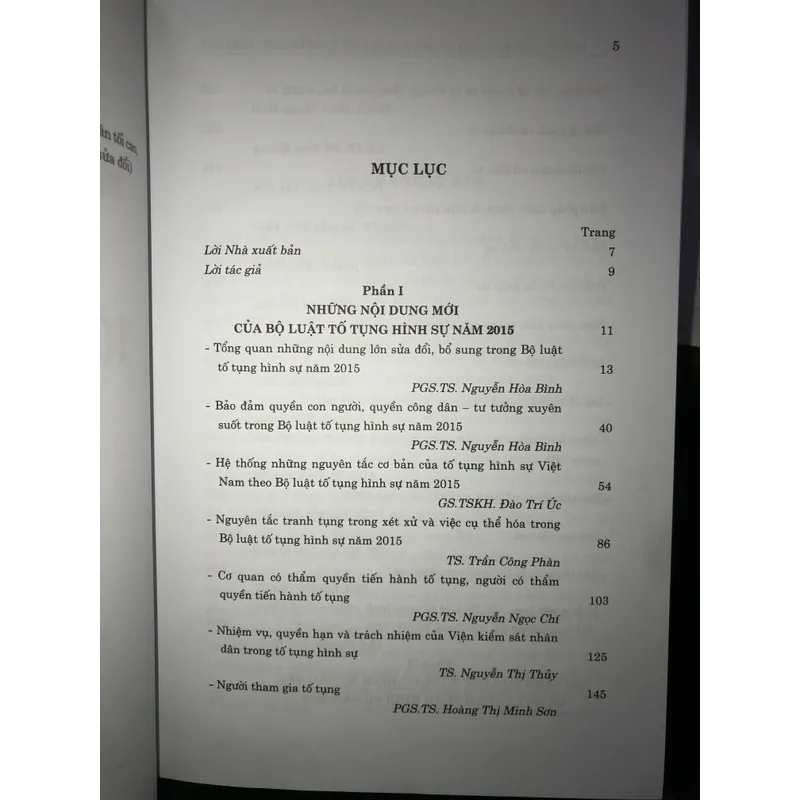 Những nội dung mới trong Bộ luật Tố tụng Hình sự năm 2015 704972