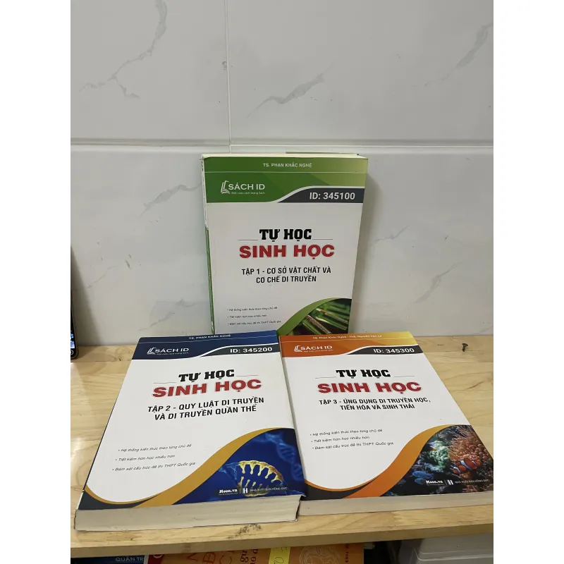 Tự Học sinh Học bộ 3 tập  761006
