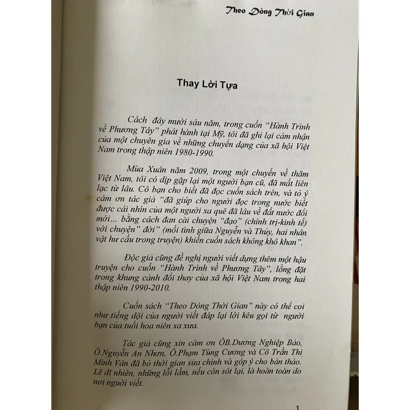 Theo dòng thời gian- Bùi Đông Triều 694385