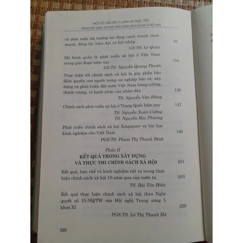 CHÍNH SÁCH XÃ HỘI Ở VIỆT NAM... 761515