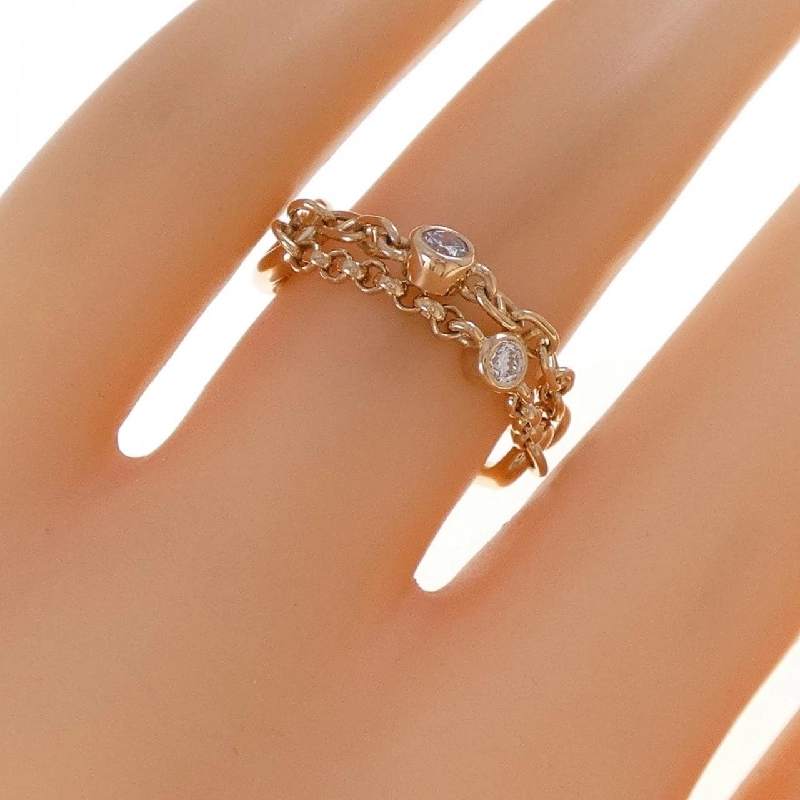 Nhẫn Hermes Chaine d'Ancre Chaos 0.1CT - Hàng hiệu Authentic 837172