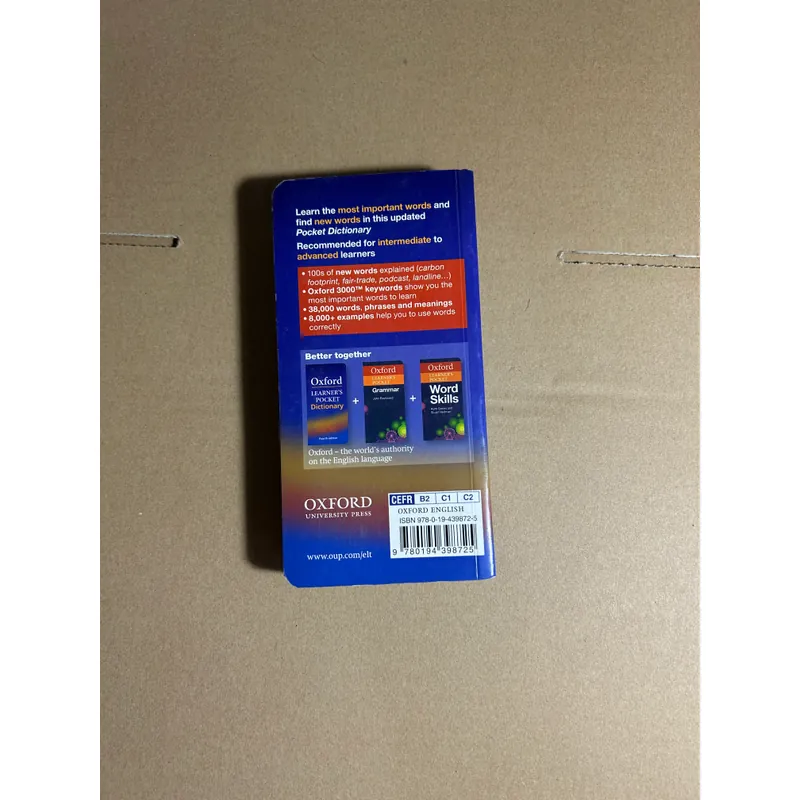 Oxford Learner's Pocket Dictionary 732242