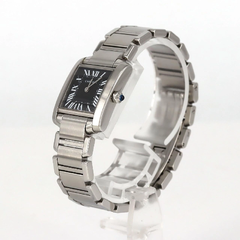 Cartier Tank Française SM W51026Q3 SS Quartz - Hàng hiệu Chính hãng 872739