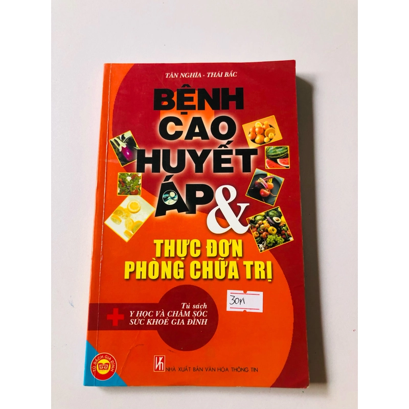 BỆNH CAO HUYẾT ÁP & THỰC ĐƠN PHÒNG CHỮA TRỊ  - 160 trang, nxb: 2008 355968