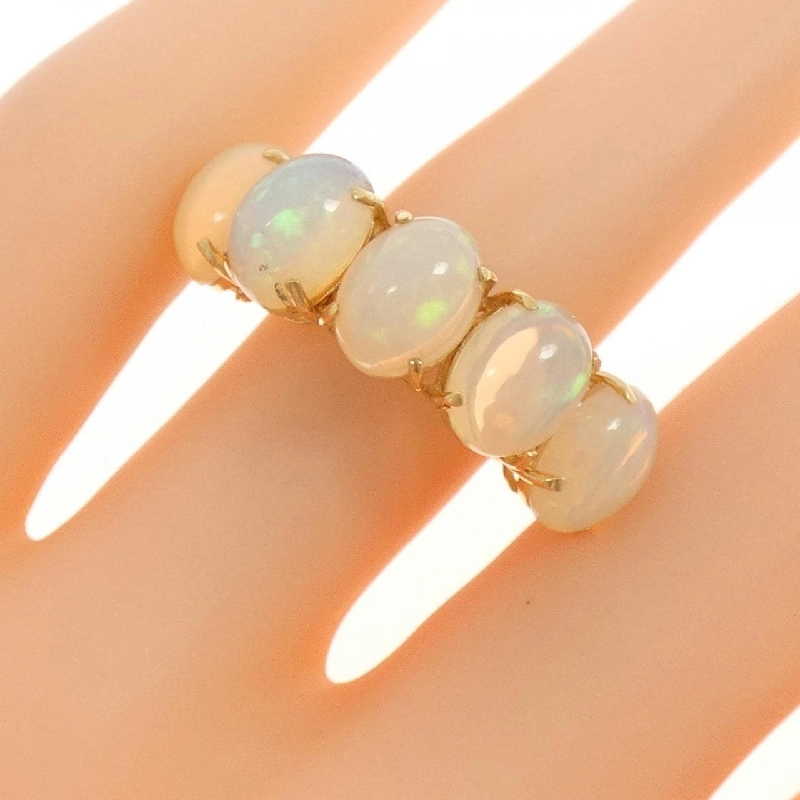 Nhẫn Opal K18YG 3.70CT - Hàng hiệu Chính hãng 846980
