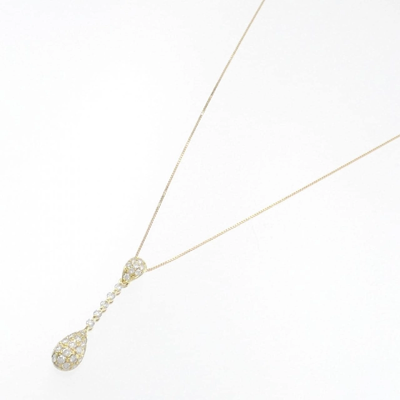 K18YG Dây chuyền kim cương 0.51CT - Hàng hiệu Chính hãng 862515