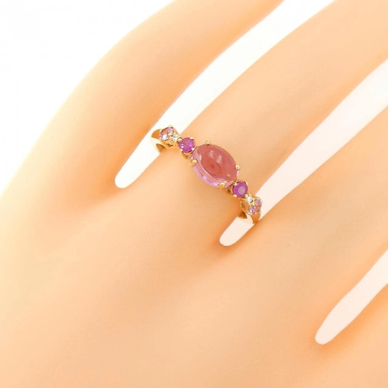 Nhẫn Tourmaline K18YG 0.75CT 668298