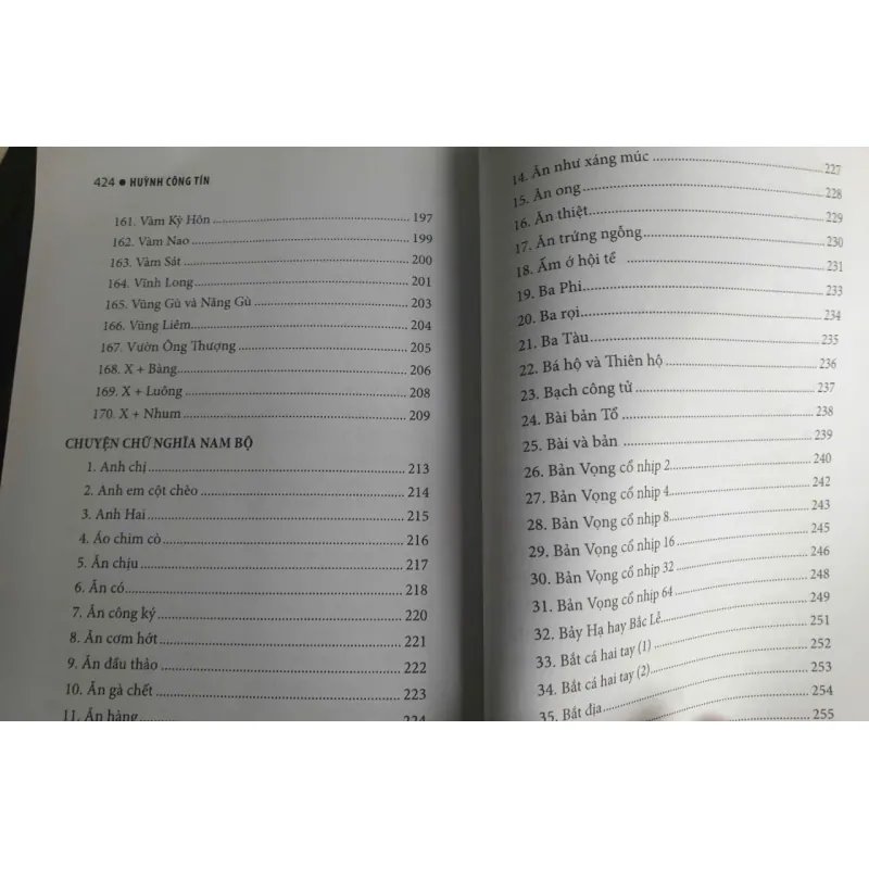 Sách Chuyện Địa Danh Và Chữ Nghĩa Nam Bộ - Huỳnh Công Tín mới 90% 674335