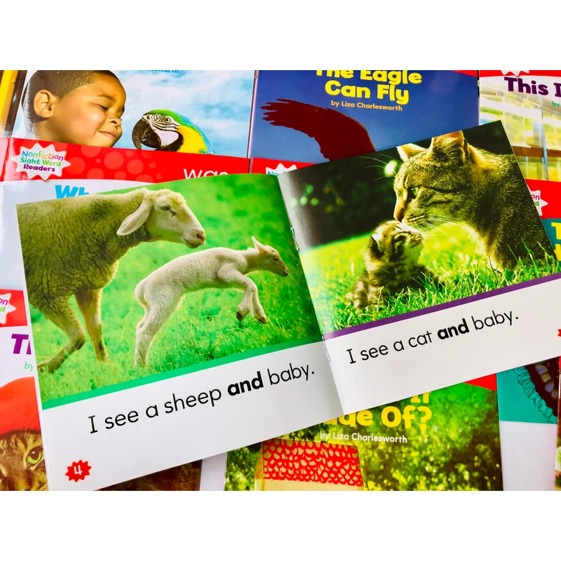 Bộ sách Nonfiction sight word readers 4 levels 466267