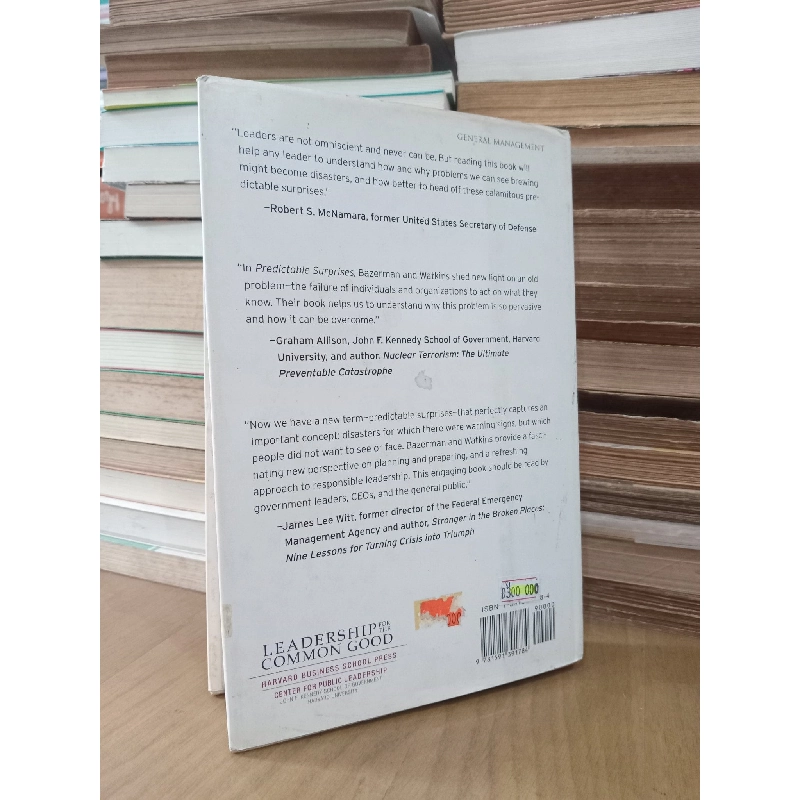 Predictable surprises - M. H. Bazerman, M. D. Watkins 1031276