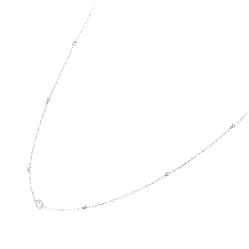 K18WG Dây chuyền kim cương 0.18CT - Hàng hiệu Chính hãng 856517