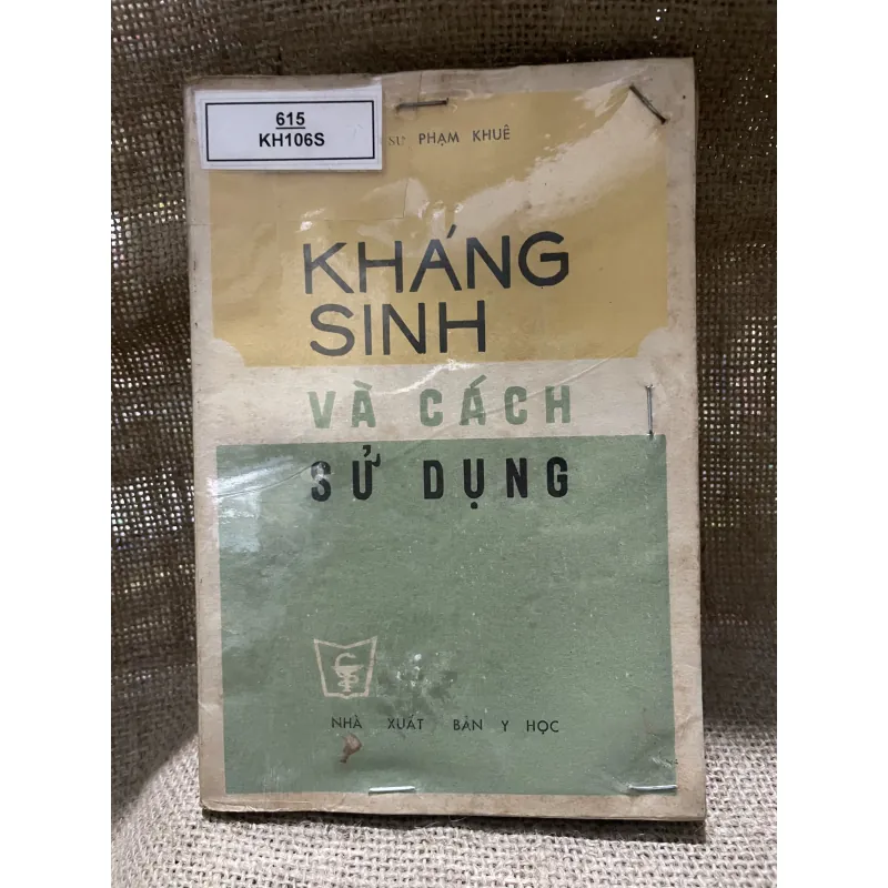 Kháng sinh và cách chữa bệnh - Gs Phạm Khuê 926141