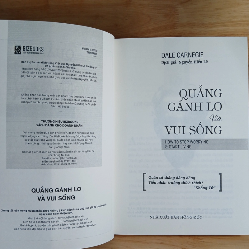 Quẳng Gánh Lo Và Vui Sống - Dale Carnegie 538435