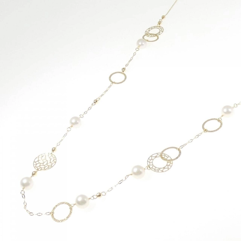 K18YG Akoya Pearl Necklace - Hàng hiệu Authentic 856740