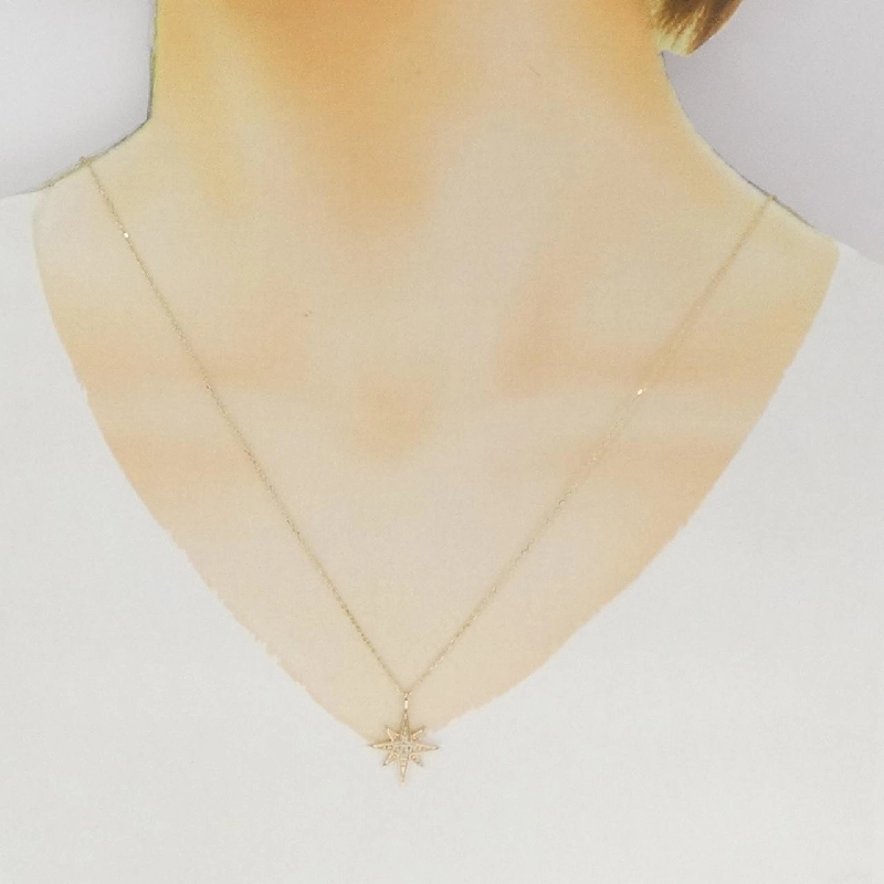 K10YG Dây chuyền kim cương - Hàng hiệu Authentic 846760