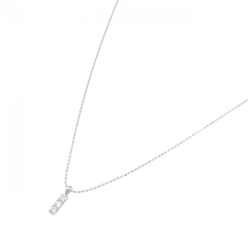 Dây chuyền kim cương ba viên PT900/PT850 0.15CT - Hàng hiệu Chính hãng 861458