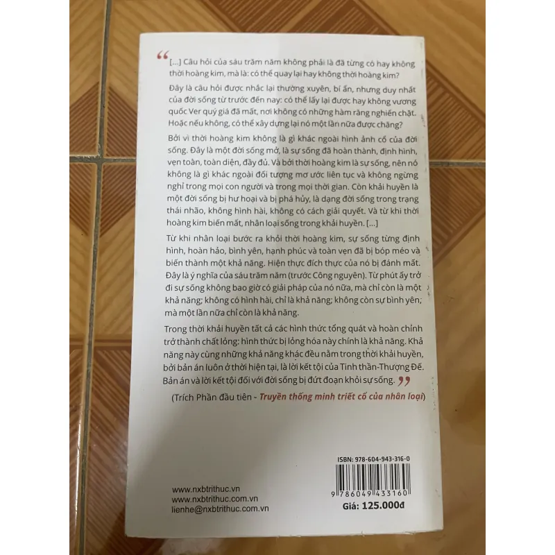 Minh triết thiêng liêng - tập 1 929955
