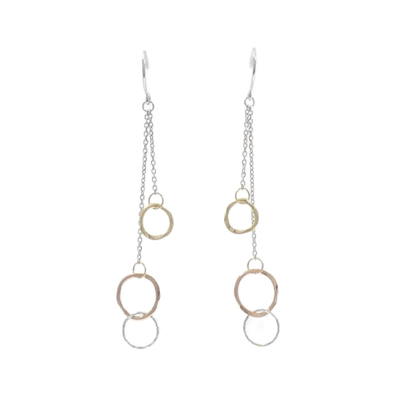 K18 Ba màu Bông tai - Hàng hiệu Chính hãng 868660