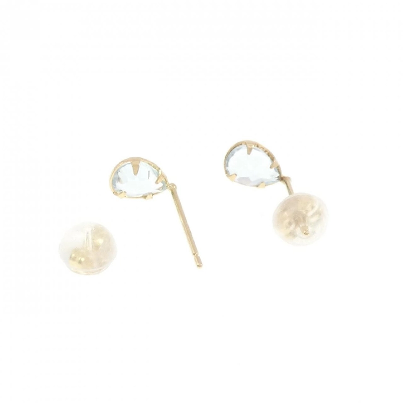 K18YG Blue Topaz Bông tai - Hàng hiệu Chính hãng 870055