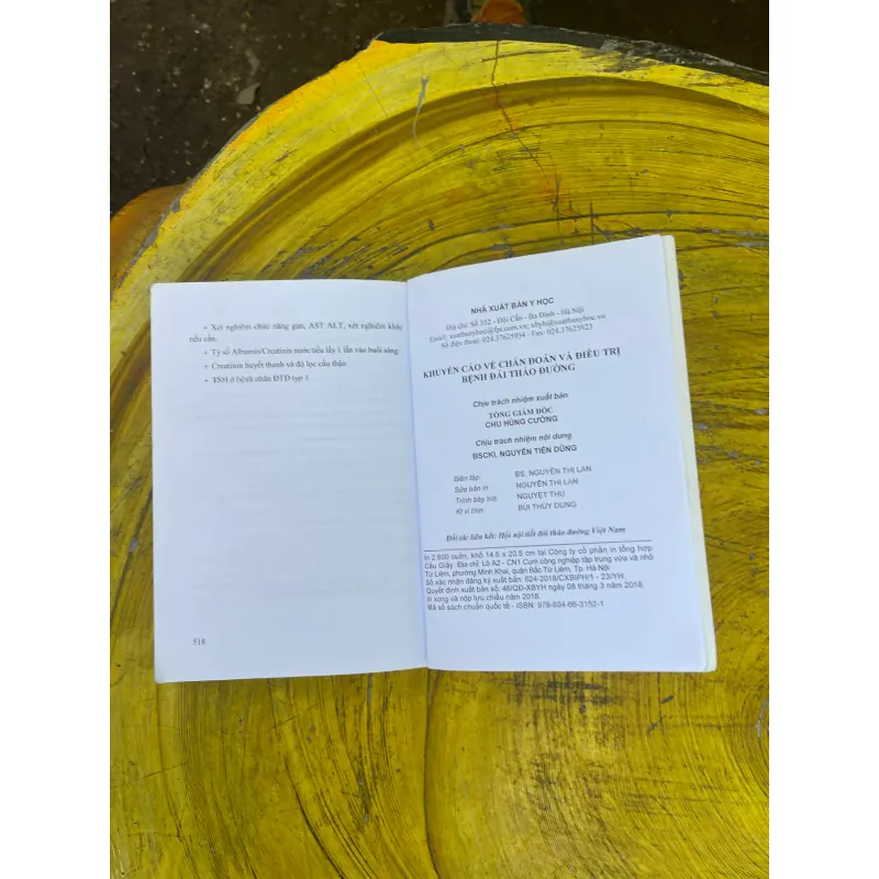 KHUYẾN CÁO VỀ CHẨN ĐOÁN VÀ ĐIỀU TRỊ BỆNH ĐÁI THÁO ĐƯỜNG- 729200