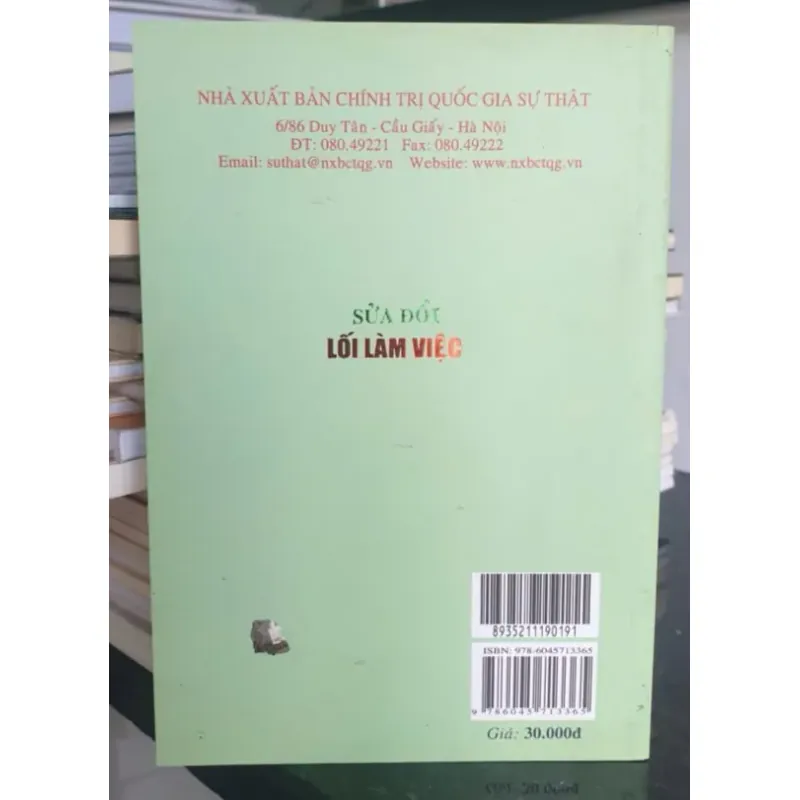 Sửa Đổi Lối Làm Việc 777725