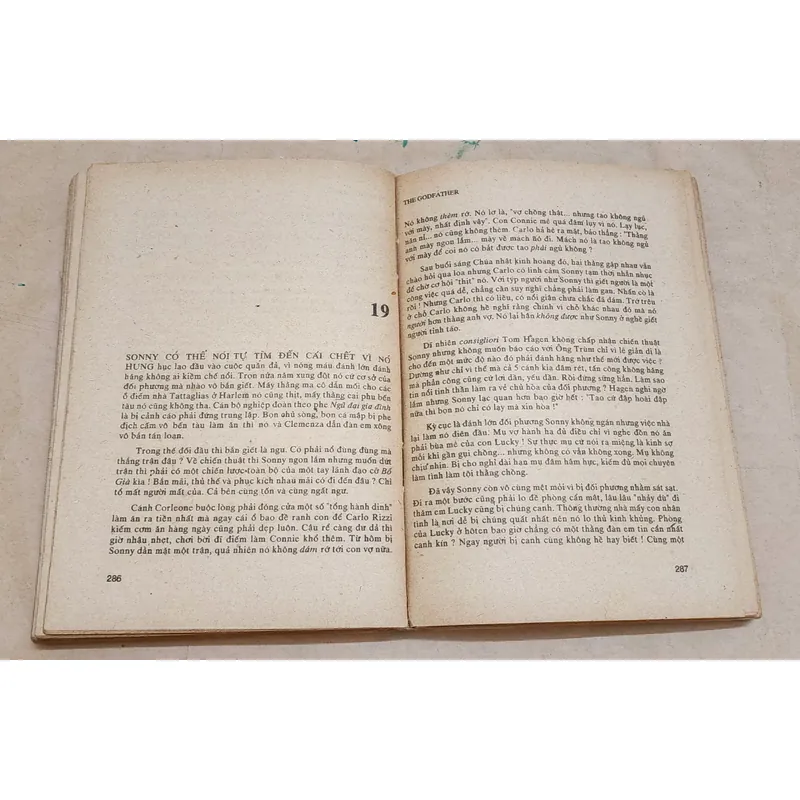 Tác phẩm VH kinh điển: BỐ GIÀ (Mario Puzo) - NXB Trẻ 1989, 519 trang 731773